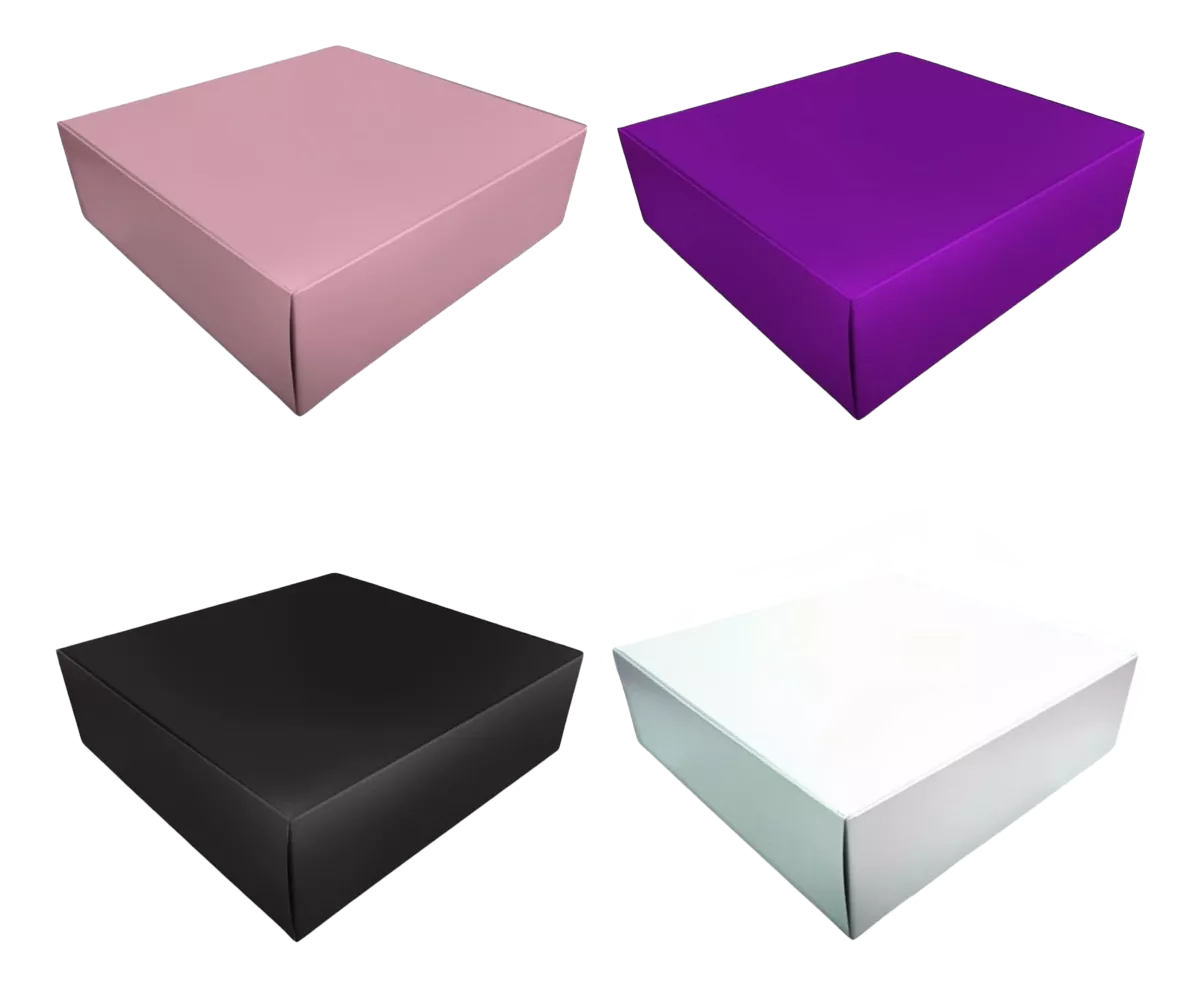 Caja colores 22x22x5 x12u
