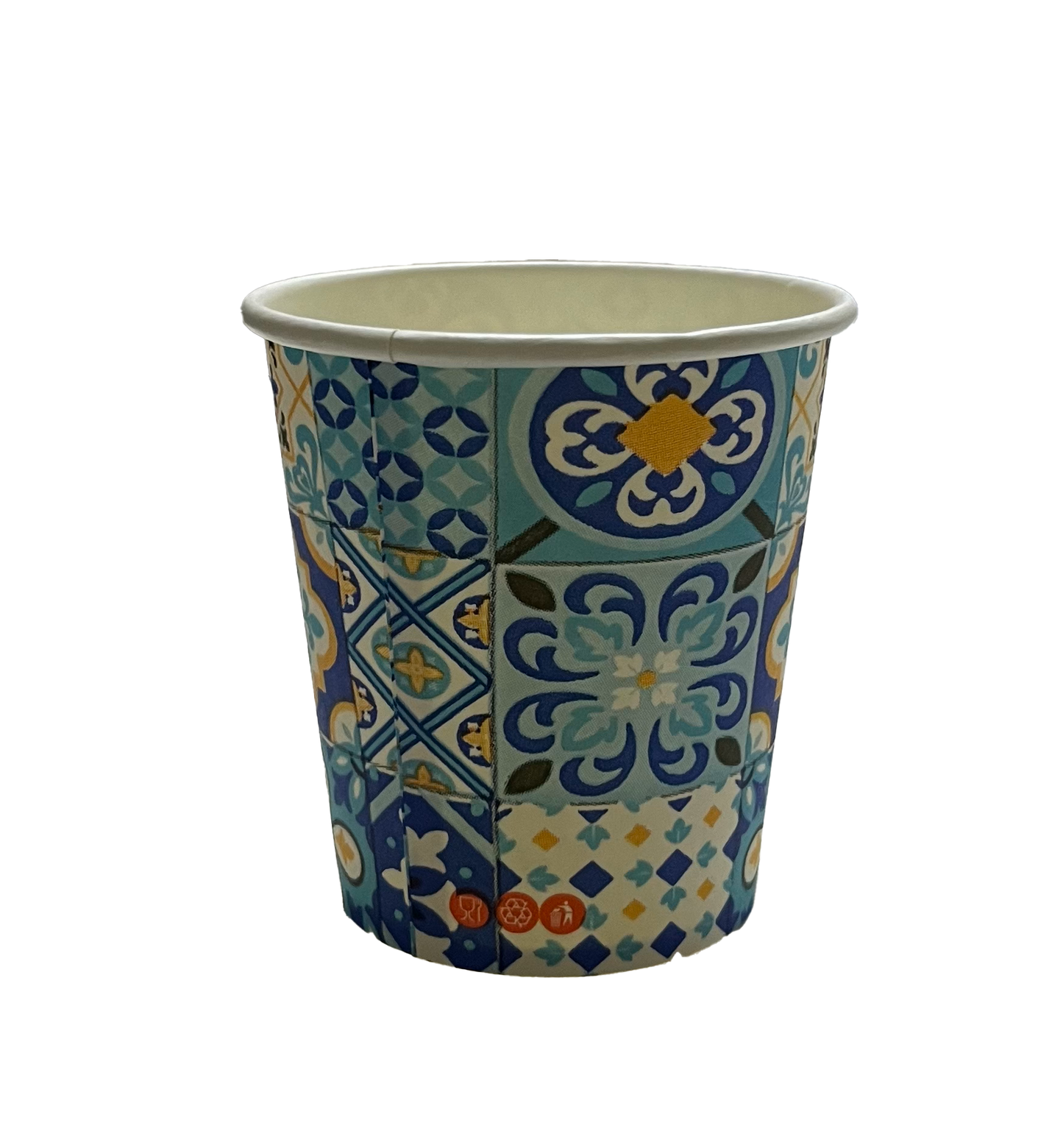 Vaso poli diseños 6oz x50u