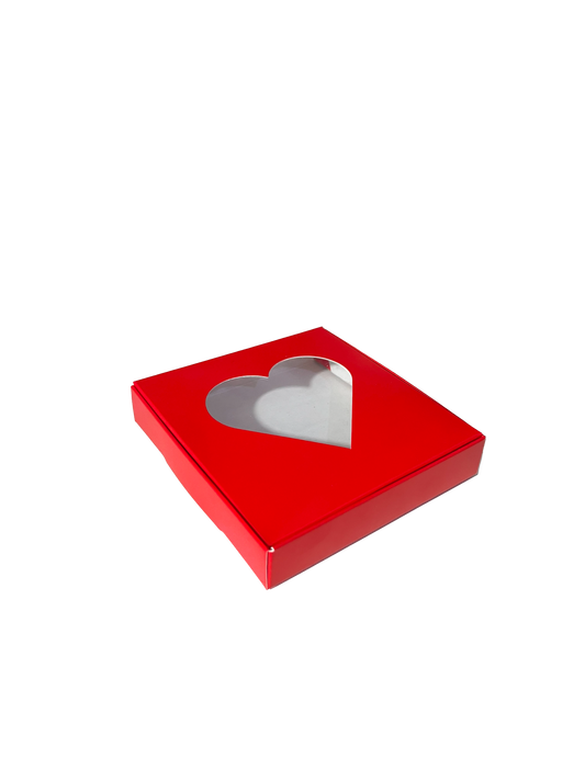 Caja 1 corazón 10x10x2