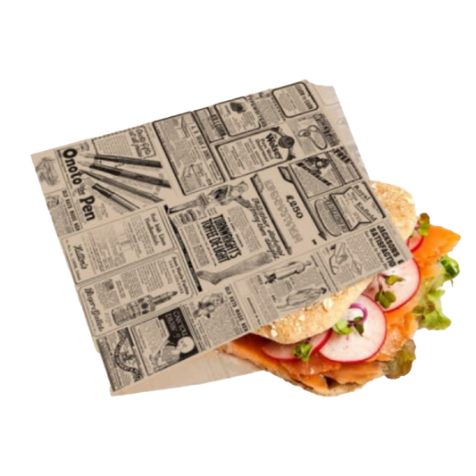 Bolsa para hamburguesas 19x19 x100u