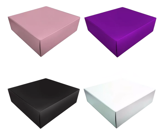 Caja colores 22x22x5 x12u